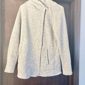 North Face Women's Gray Hooded sweater